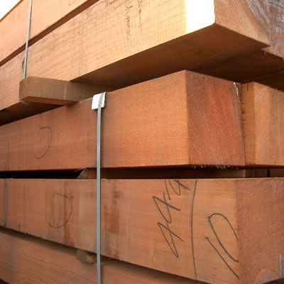 Large dimension redwood stock is used to create special products such as custom redwood patterns.